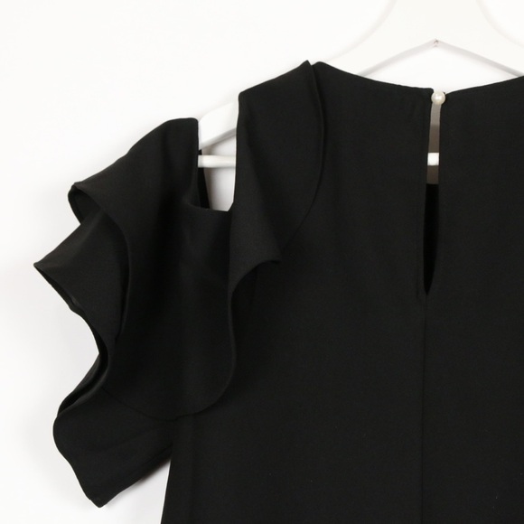 Kate Spade Cold Shoulder Black Dress - Picture 6 of 9